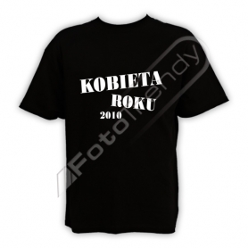 Koszulka czarna z napisem