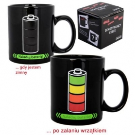 Demotywujący kubek – Naładuj baterię