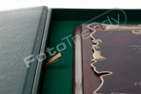 Etui do podkładu 177x228 mm zielone