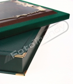 Etui do podkładu 177x228 mm zielone