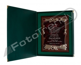 Etui do podkładu 177x228 mm zielone