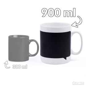 Gigantyczny kubek tablica