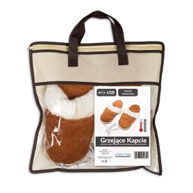 Grzejące kapcie USB