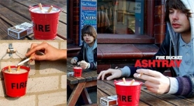 Popielniczka wiaderko