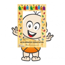 Śliniak z rękawami - Baby Artist