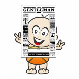 Śliniak z rękawami - Baby Gentleman