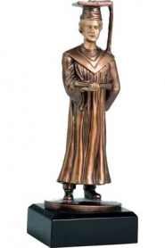 Statuetka odlewana - absolwent