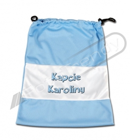 Worek na kapcie z nadrukiem