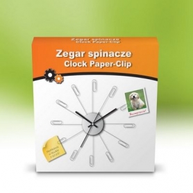 Zegar ze spinaczami