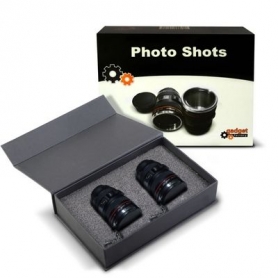 Zestaw kieliszków-obiektywów