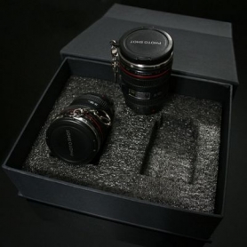 Zestaw kieliszków-obiektywów