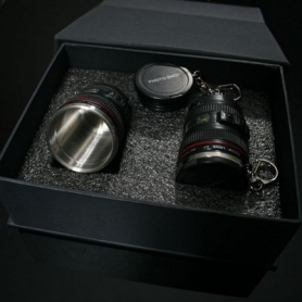 Zestaw kieliszków-obiektywów