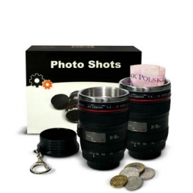 Zestaw kieliszków-obiektywów