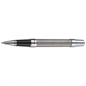 Zestaw piśmienny - Ferraghini silver & black