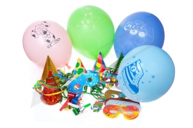 Zestaw z balonami na kinder party