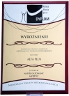 Dyplom z grawerem na dwukolorowym laminacie