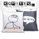 Poduszka komixxowa Fuck Yea