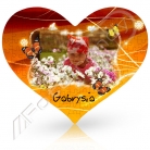 Puzzle serce A3 120 części 