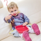 Śliniak z rękawami - Baby Sheriff