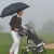 Parasol do gry w golfa